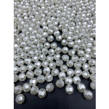 100GR 10MM Inci Petek, Petek Model Krem Renk Inci, Yapım, Takı Boncuğu (~210 Adet)