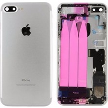 Zamerya iPhone 7 Plus Uyumlu Full Dolu Kasa (Beyaz)
