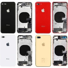 Zamerya iPhone 8 Plus Uyumlu Full Dolu Kasa (Siyah)