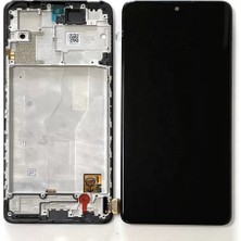 Zamerya Redmi Note 10 4g LCD Ekran Dokunmatik Çıtalı Siyah