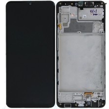 Zamerya Samsung M32 SM-M325 Çıtalı Dokunmatik Ekran OLED (
