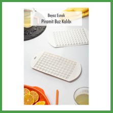 Soi Home Beyaz Piramit Buz Kalıbı(13*24*2 Cm) Soı