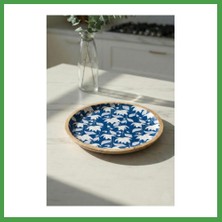 Soi Home Mango Agacı Servis Tabağı & Sunum Tabağı 25 cm Desenli Soı