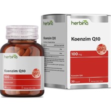 Herbina Koenzim Q10 100 Mg 30 Kapsül Coenzyme Q10