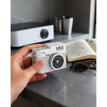Nemere Cep Boy Dijital Kamera LED Işıklı 1080P UCZZZLK027KAMERABEYAZ-6