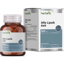 Herbina Alfa Lipoik Asit 200 Mg 60 Kapsül Alpha Lipoic Acid