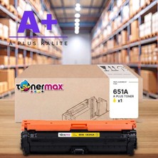 tonermax Hp 651A CE342A Sarı Muadil Toner A Plus / Laserjet Enterprise 700 Color Mfp M775