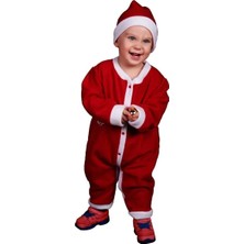 Bebek Noel Elbise Noel Baba Kıyafeti Kostümü