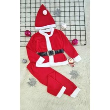 Bebek Yeni Yıl Noel Baba Kostüm Yılbaşı Takımı