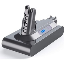 Happy Trend Dyson SV12 V10 ile Uyumlu Li-Ion Muadil Süpürge Pili Batarya Dyson Cyclone V10/V10L/V10 ABSOLUTE/206340/969352-02/SV12 El Tipi 3000 Mah Yüksek Kapasite SV10