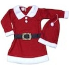 Kız Çocuk Bebek Noel Yılbaşı Kostümü Kıyafeti 3-4 Yaş