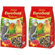 Happy Trend Ballı ve Meyveli Paraket Kuş Yemi, 750 gr 2li Paket