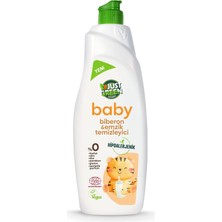 Happy Trend Green Organic Biberon ve Emzik Temizleyici, Parfümsüz Bitkisel Bazlı Bebek Bulaşık Sıvısı, Hipoalerjenik, Vegan, Ecocert Sertifikalı, 750 ml