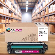 tonermax Hp 654A CF333A Kırmızı Muadil Toner - Çipli / Color Laserjet Enterprise M651
