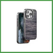 Soi Home Venco iPhone 14 Pro Uyumlu Wave Kapak - Kahverengi Soı