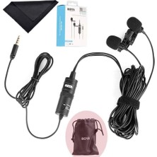 Happy Trend By-M1 Akıllı Telefonlar 1/4" Adaptörlü 3.5mm Elektret Kondenser Mikrofon