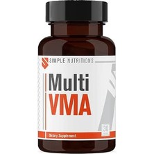 Happy Trend Nutritions Multi Vma – Multivitamin & Multimineral Takviye | 30 Kapsül | Vitamin D3, C, B12, Çinko, Magnezyum, Ginseng, Koenzim Q10, Beta Glukan