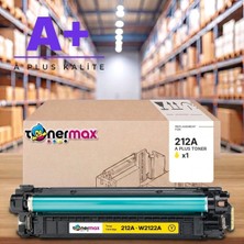 tonermax Hp 212A W2122A Sarı Muadil Toner A Plus / Color Laserjet Enterprise M554 / M555 / Mfp M578
