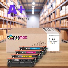 tonermax Hp 213A Cmyk Muadil Toner Seti A Plus / Color Laserjet Enterprise 5700 / 6700 / Mfp 5800 / 6800 / W2130A / W2131A / W2132A / W2133A