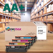 tonermax Hp 213X Cmyk Muadil Toner Seti Aa Plus / Color Laserjet Enterprise 5700 / 6700 / Mfp 5800 / 6800 / W2130X / W2131X / W2132X / W2133X