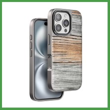 Soi Home Venco iPhone 16 Pro Uyumlu Wave Kapak - Sarı Soı