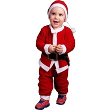 Erkek Bebek Noel Baba Kostüm