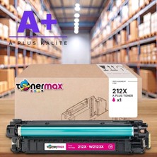 tonermax Hp 212X W2123X Kırmızı Muadil Toner A Plus / Color Laserjet Enterprise M554 / M555 / Mfp M578