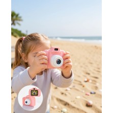 Nemere Mini Hd Video Kamera Fotoğraf Çekimli Uczzzçocukkamerasıpembe-17