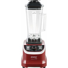 Vosco Bar Blender Kırmızı-Siyah