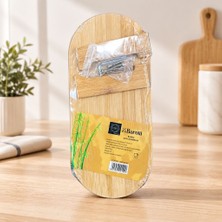 Royaleks Bambu Oval Sunumluk