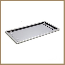 Bezos Dikdörtgen Krom Plakalık Araba Plaka Altlığı 30X16CM 22