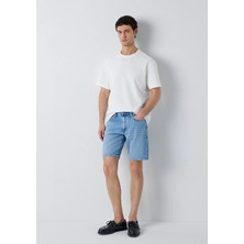 Mavi Willis 90LAR Indigo Mavisi Denim Jean Şort 0412607-A3308
