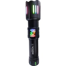 Hace Bazaar WS-9954 25W  Zoomlu Yeşil Lazerli Metal Şarjlı El Feneri