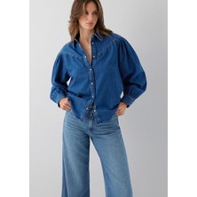 Mavi Iconic Indigo Mavisi Jean Gömlek 1217129-A6911