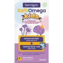 Saffromega Kids Safran ve Omega3 150 ml