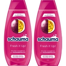 Schauma Fresh It Up Saçları Tazeleyen Şampuan 2X400 ml