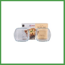 Soi Home Sıgmaglass 300CC 2lı Bılbao Cam Fırın Kabı Soı
