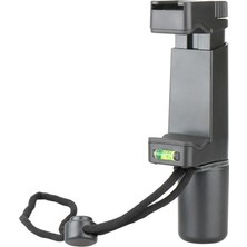 F-Mount Çok Amaçlı Telefon Monopod, Siyah