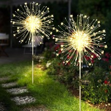 Tr 2 Adet Solar Priz, Bahçe Lambası, 150 Led, Dış Mekan Için, 8 Mod, Güneş Enerjili Lamba, Ha