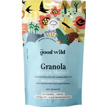 Karışık Meyveli Granola - Ilave Şekersiz, Glutensiz Vegan Atıştırmalık, Yüksek Lifli, 300