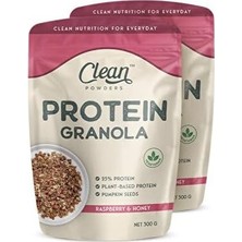 Meyveli &amp; Ballı Protein Granola 300 gr 2 Adet - Ahududu-Bal
