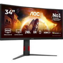 CU34G4Z 34 240Hz 1ms HDMI Dp Adaptive Sync HDR400 Wqhd Fast Va Curved 1500R Gaming Monitör