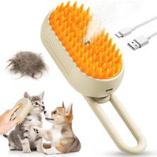Buharlı Kedi Temizleme Tarağı Tüy Toplama Tarağı Nemli Kedi Köpek Temizleme Fırçası