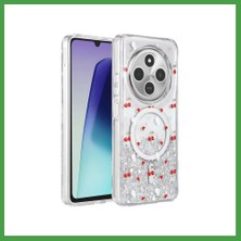Soi Home Onegif Redmi 14C Uyumlu Misk Simli Magsafe Kapak - Desen 5 Soı