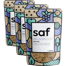 Yaban Mersinli &amp; Bademli Granola 360GR (3 Paketi)