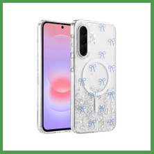 Soi Home Onegif Samsung Galaxy A56 Uyumlu Misk Simli Magsafe Kapak - Desen 3 Soı