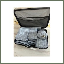 Bezos 6 Lı Valiz Düzenleyici Bavul Içi Organizer Set Seyahat Hurcu Bezos1