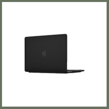 Bezos Macbook Pro 14.2 2021 Macbook Buzlu Kapak - Siyah Bezos1