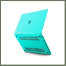 Bezos Macbook Pro 13 2020 Macbook Buzlu Kapak - Yeşil Bezos1