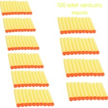 Tr Soft Bullet Yedek Mermi Seti, 100 Adet, Çok Renkli